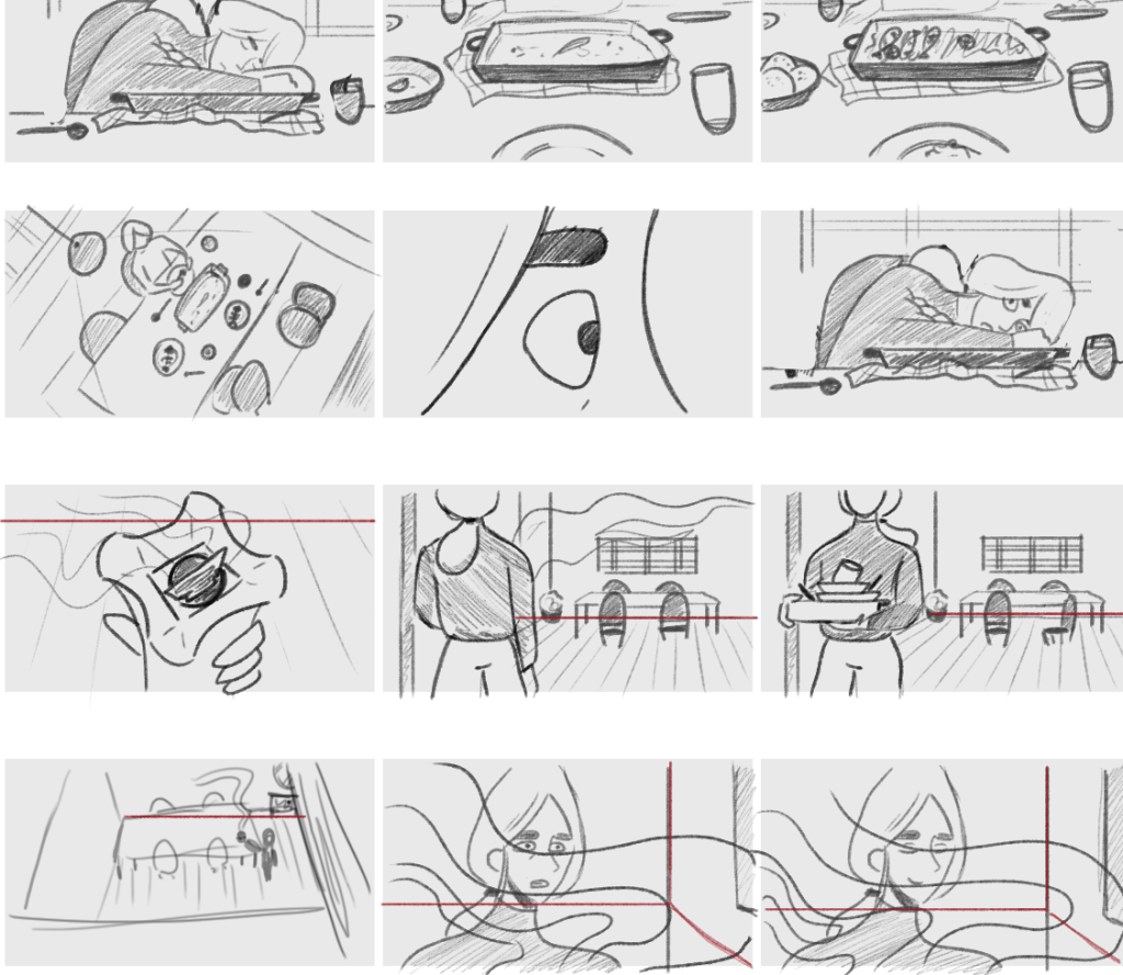 لقطات من الستوري بورد